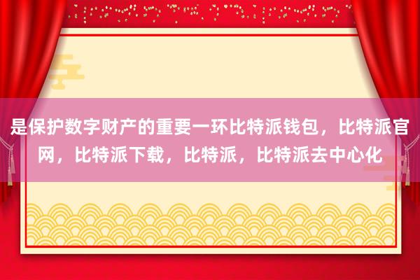 是保护数字财产的重要一环比特派钱包，比特派官网，比特派下载，比特派，比特派去中心化