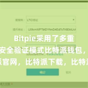 Bitpie采用了多重加密技术和安全验证模式比特派钱包，比特派官网，比特派下载，比特派，比特派去中心化