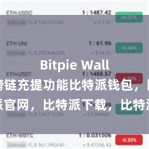 Bitpie Wallet还支持跨链充提功能比特派钱包，比特派官网，比特派下载，比特派，比特派去中心化